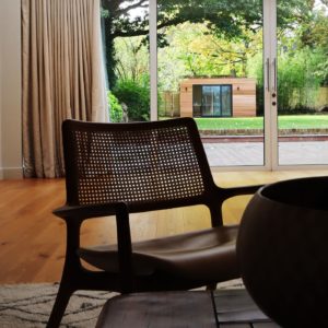 Designer garden art studio