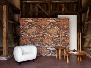 Wallpaper for garden rooms