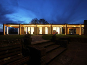 Large luxurious designer garden office