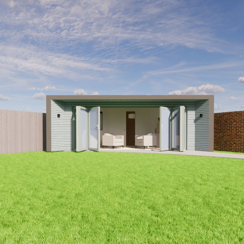 A Triangular Room In A Garden - The Perfect Corner Fit