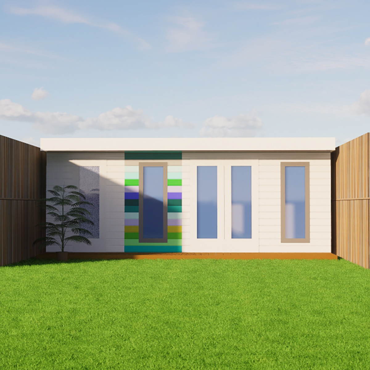 Bespoke summerhouse visualisation