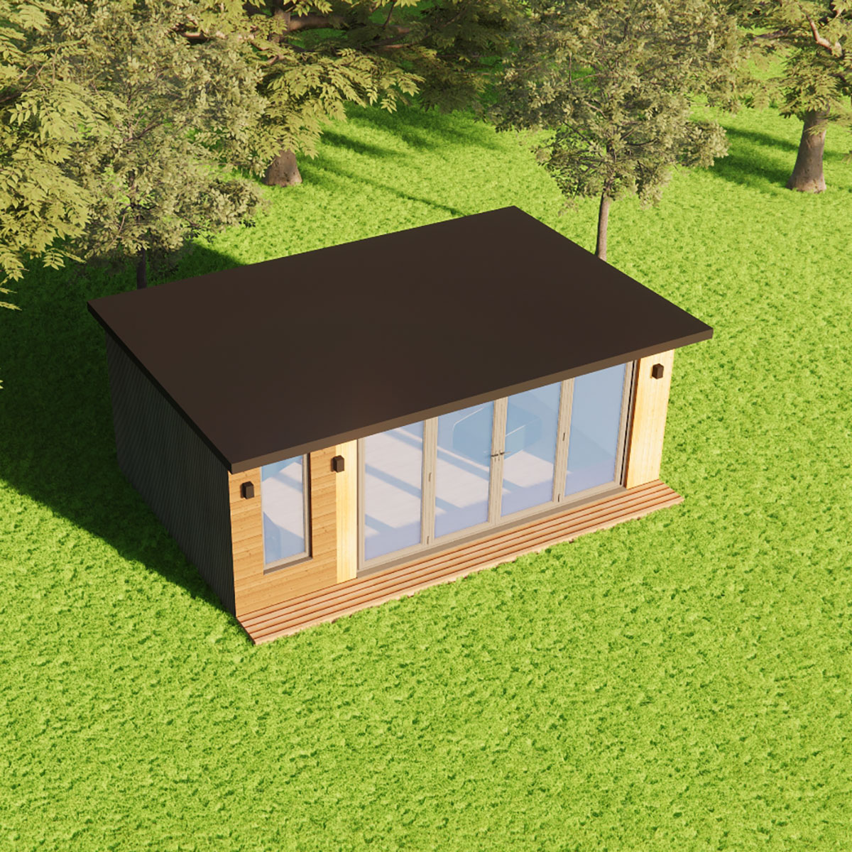 Garden summerhouse visualisation