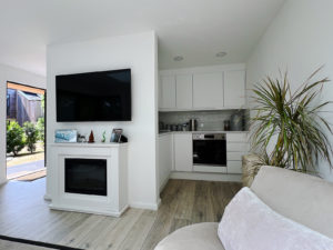 Standard kitchen for bespoke mobile home