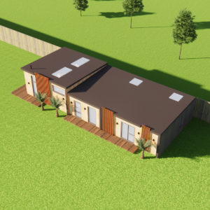 Visualisation of designer large mobile home