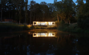 mobile home granny annexe on the lake