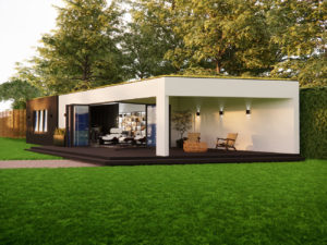 Large designer mobile home