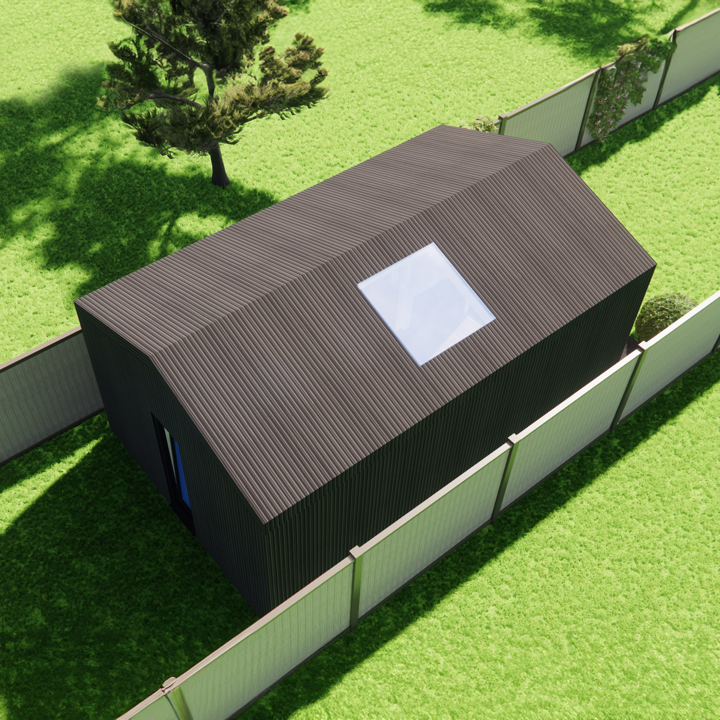 3D Visualisation of mobile home 4.0m by 6.2m