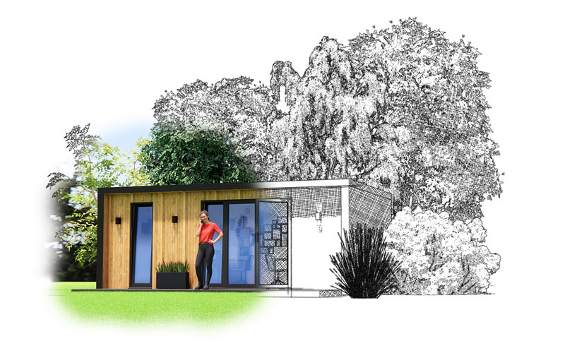 bespoke garden room office primo